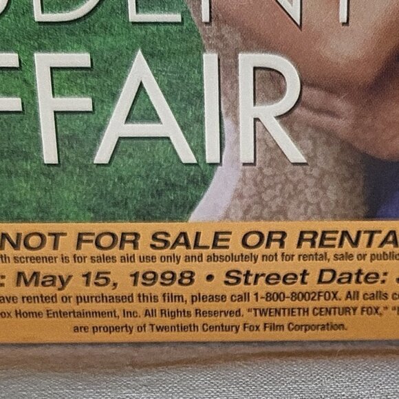 The Student Affair VHS Sally Kellerman Lay Of The Land Screener Ed Begly JR rare - Picture 4 of 4